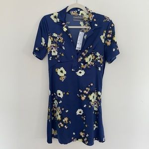 Urban outfitters blue floral dress